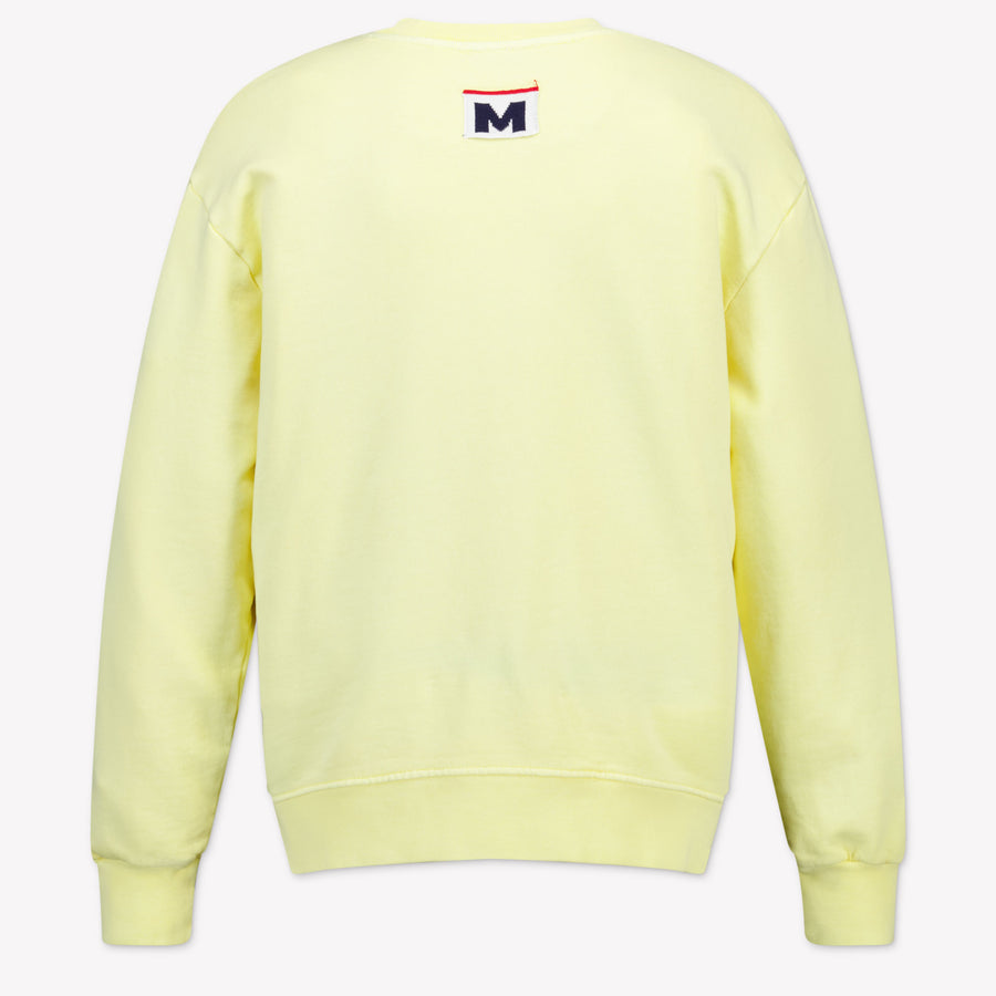 MSGM Kinder Unisex Trui In Geel