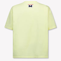 MSGM Kinder Unisex T-Shirt In Geel