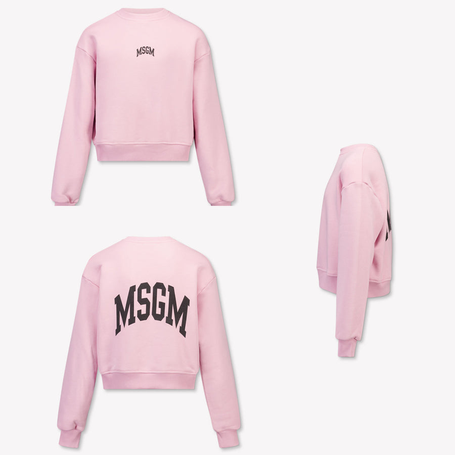 MSGM Kinder Meisjes Trui In Licht Roze