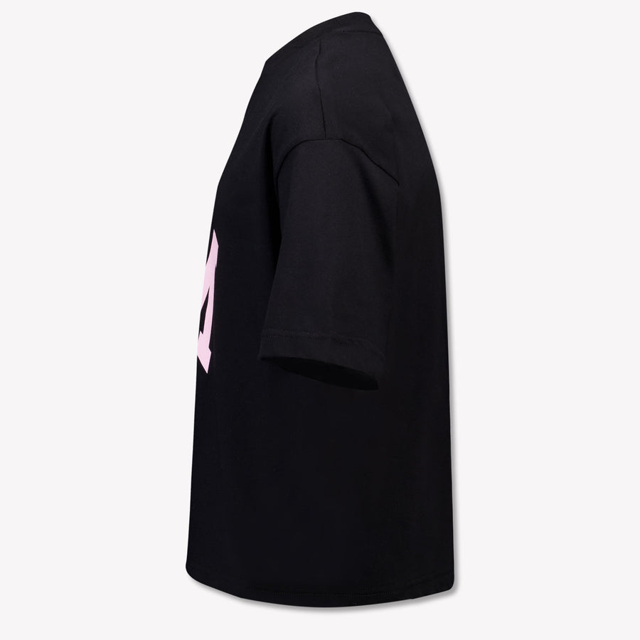 MSGM Kinder Meisjes T-Shirt In Zwart