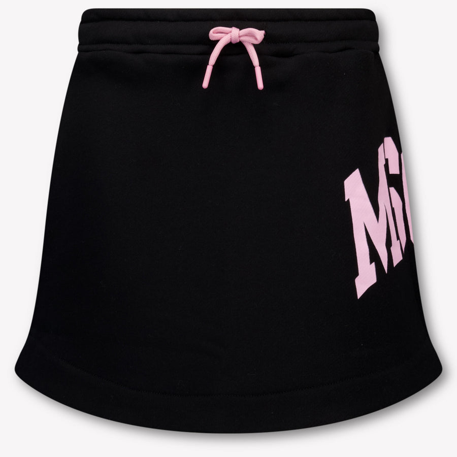 MSGM Kinder Meisjes Rokje In Zwart