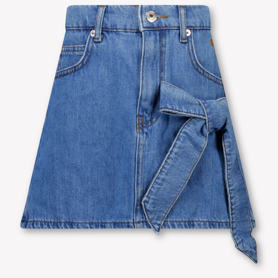 MSGM Kinder Meisjes Rokje In Jeans