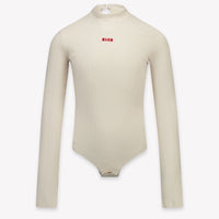 MSGM Kinder Meisjes T-Shirt In Off White
