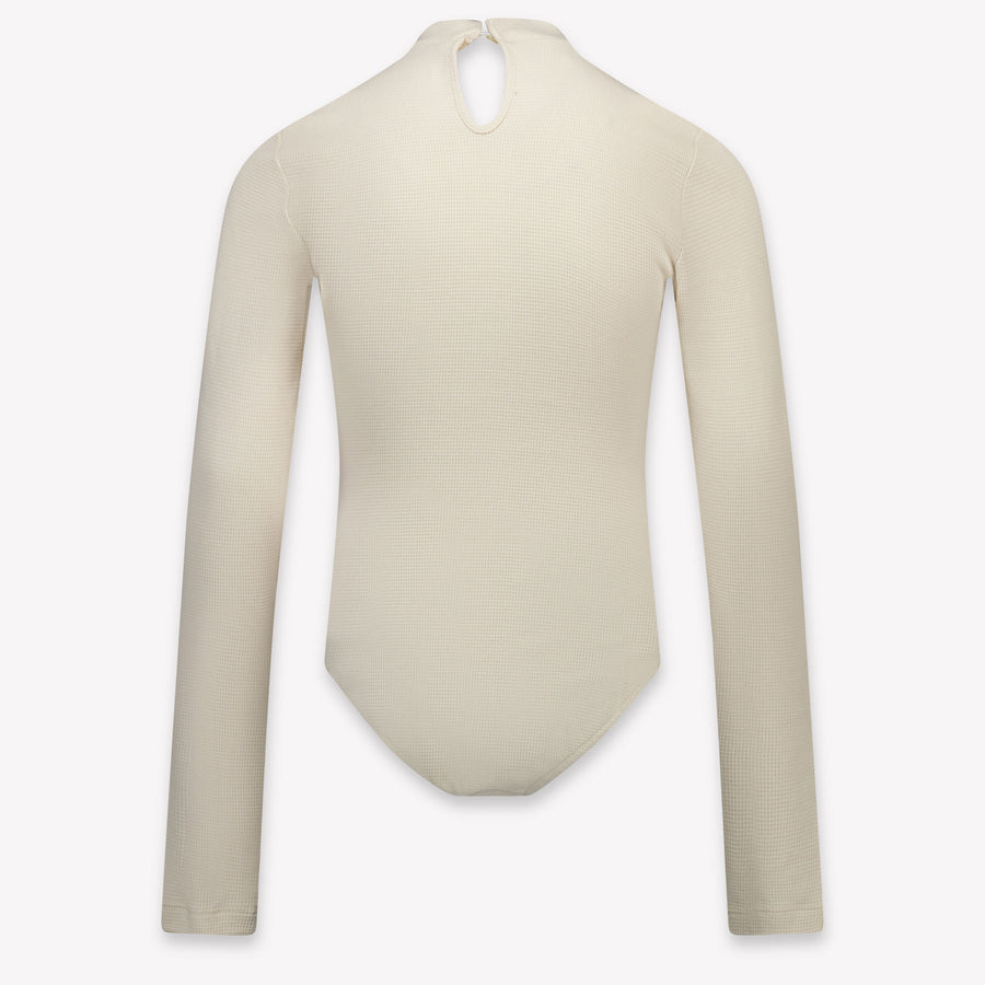 MSGM Kinder Meisjes T-Shirt In Off White