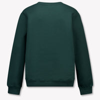 MSGM Kinder Jongens Trui In Donker Groen