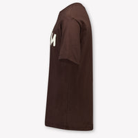 MSGM Kinder Jongens T-Shirt In Bruin