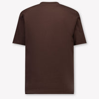 MSGM Kinder Jongens T-Shirt In Bruin
