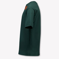 MSGM Kinder Jongens T-Shirt In Donker Groen
