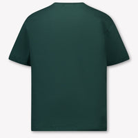 MSGM Kinder Jongens T-Shirt In Donker Groen