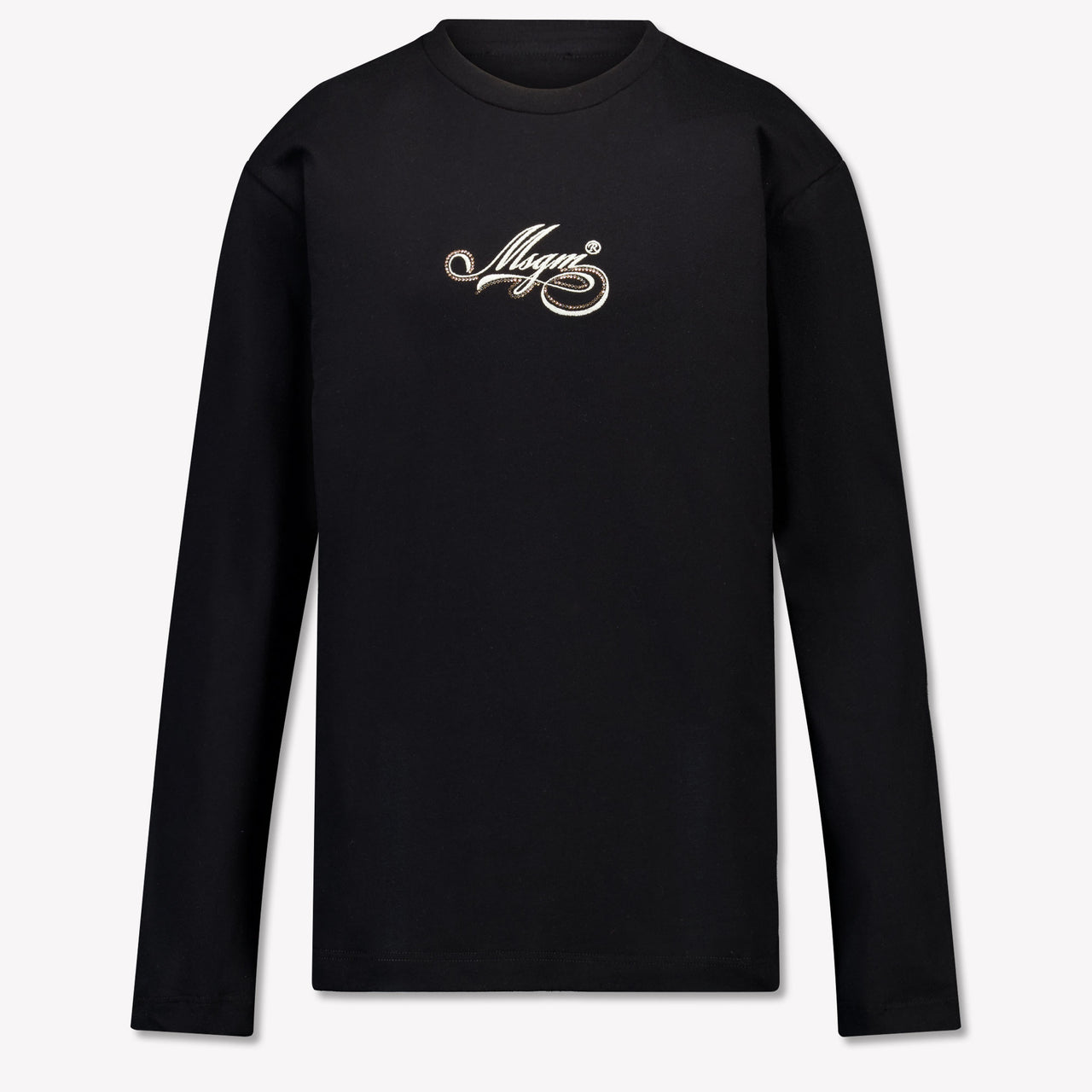 MSGM Kinder Meisjes T-Shirt In Zwart