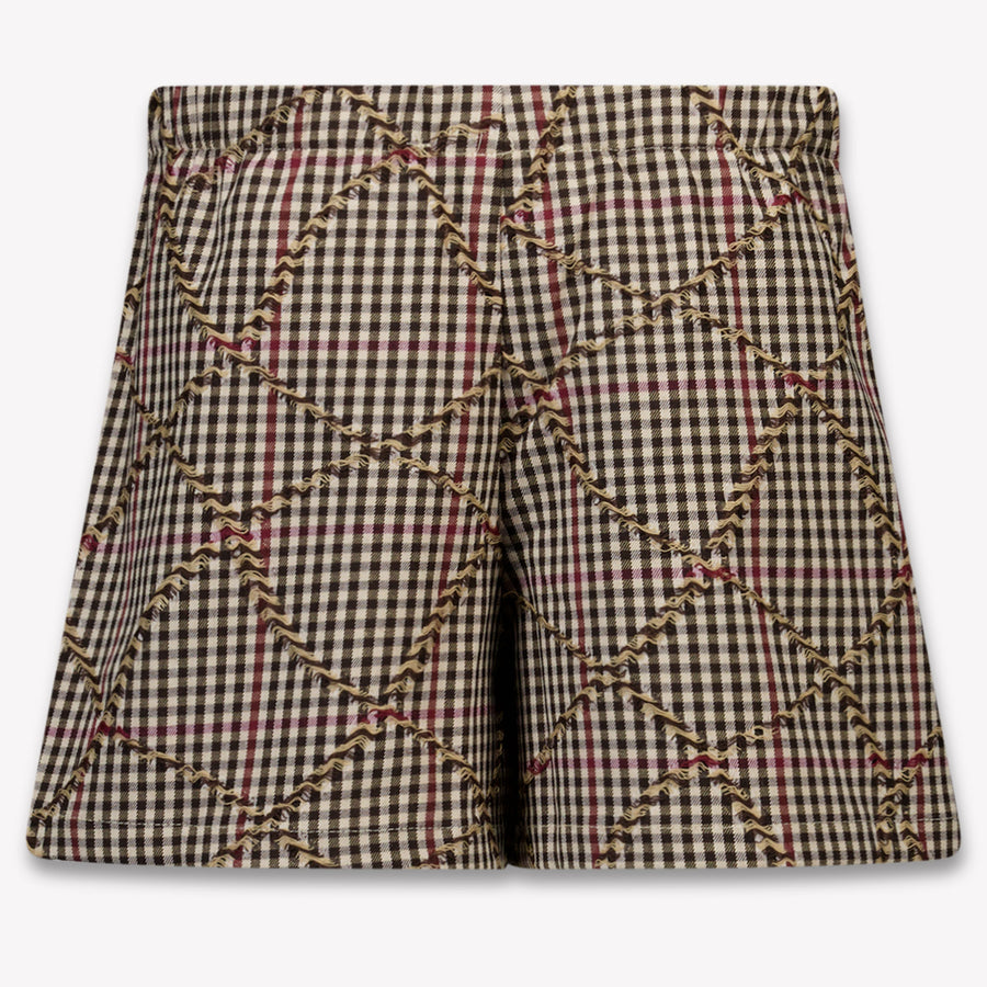 MSGM Kinder Meisjes Shorts In Bruin
