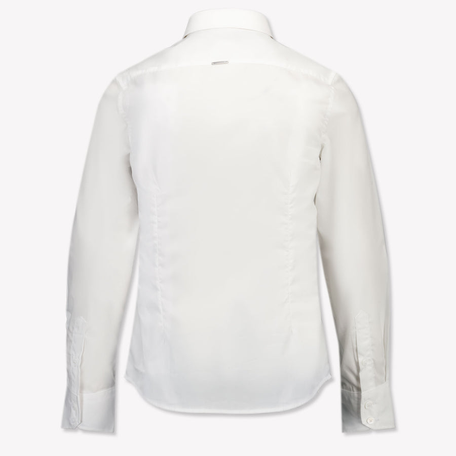 Antony Morato Kids Boys Blouse In White