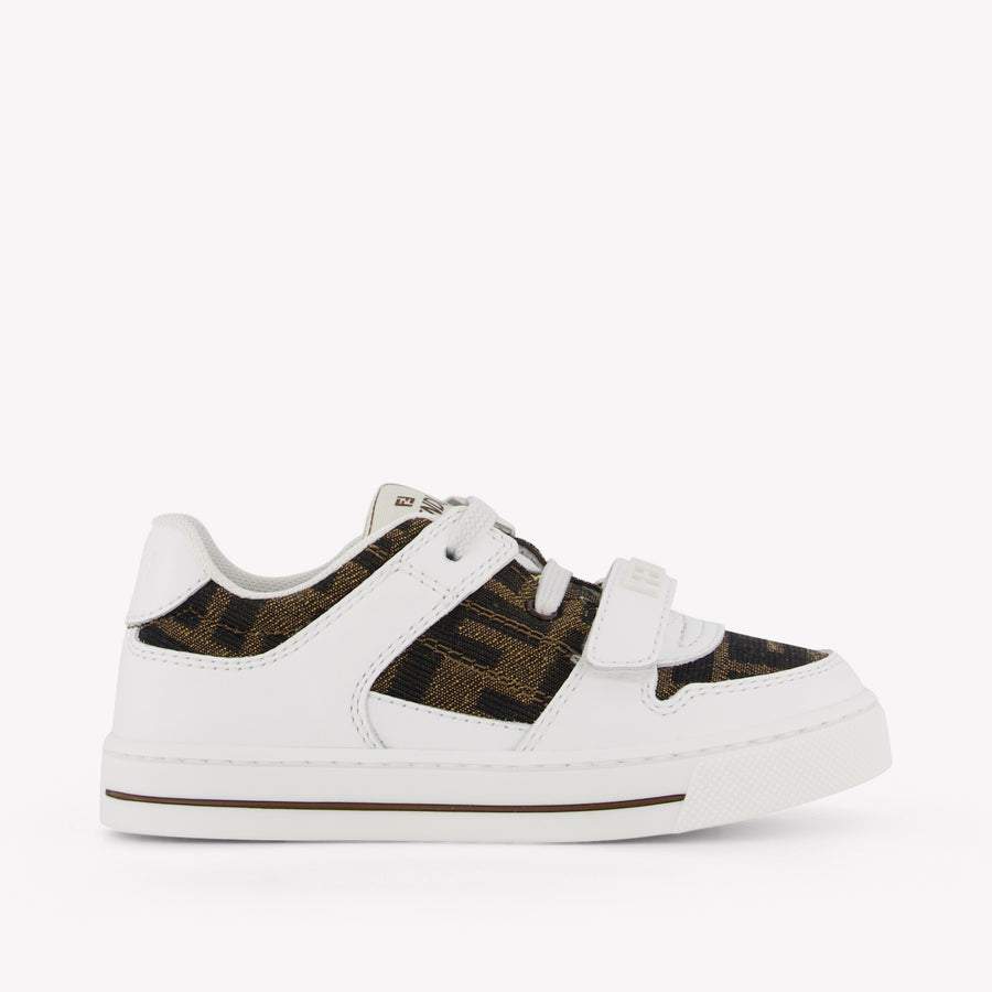 Fendi Kinder Unisex Sneakers In Wit