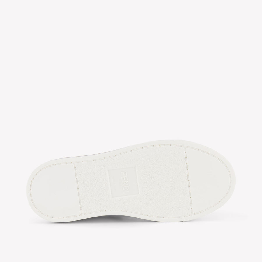 Fendi Unisex Sneakers In Wit