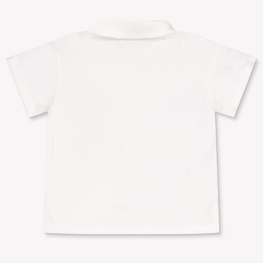 Fendi Baby Jongens Polo In Wit