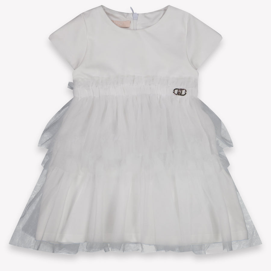 Liu Jo Baby Meisjes Jurk In Wit
