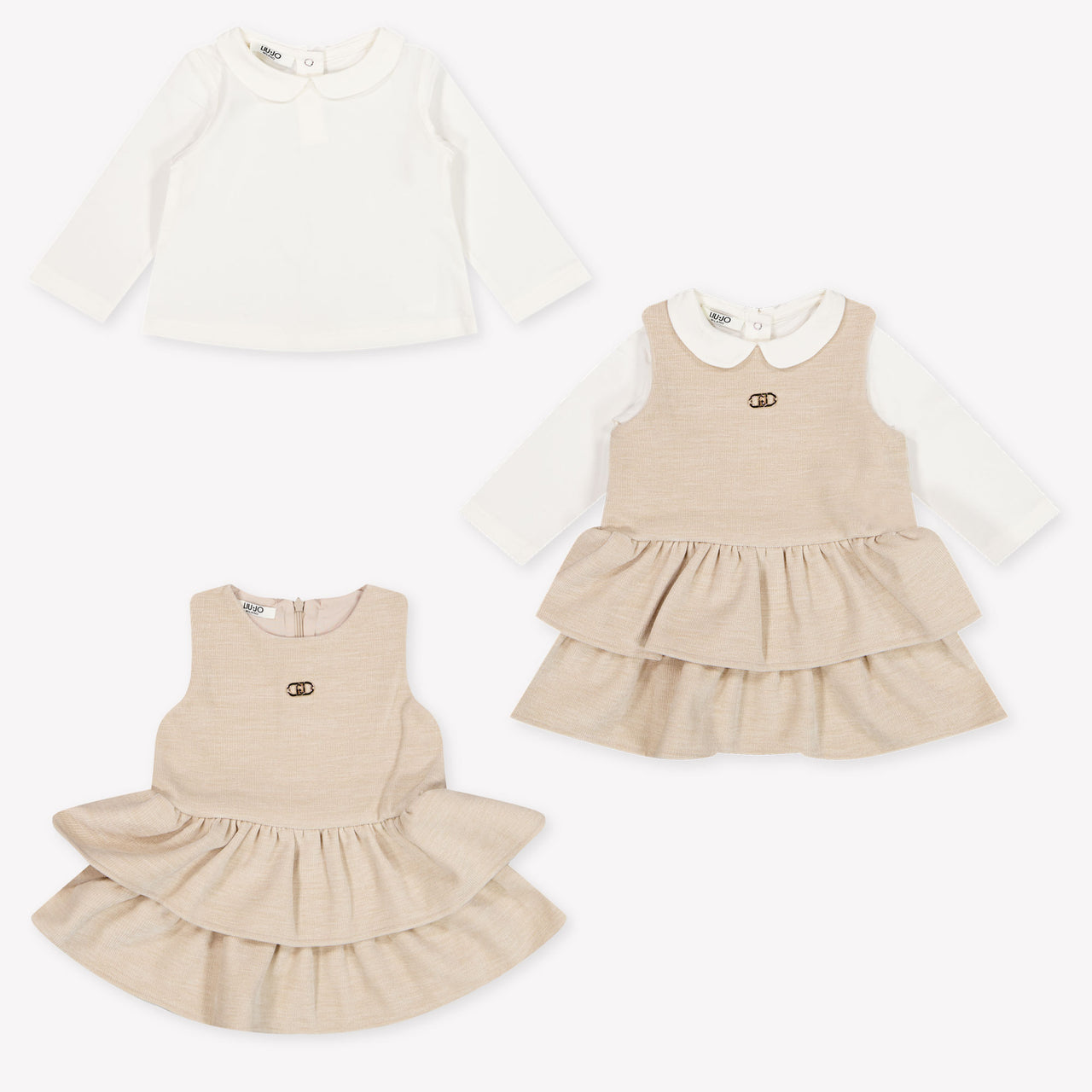 Liu Jo Baby Meisjes Setje In Beige