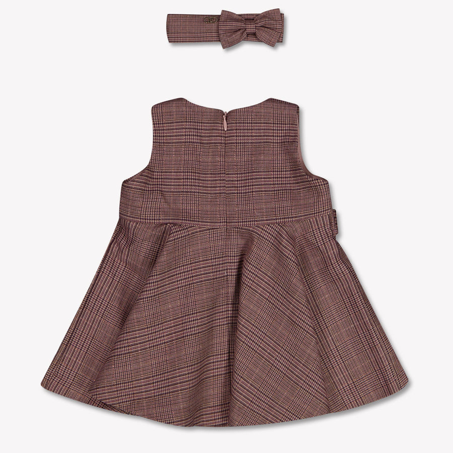 Liu Jo Baby Meisjes Jurk In Bruin