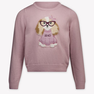 Liu Jo Kinder Meisjes Trui In Licht Roze