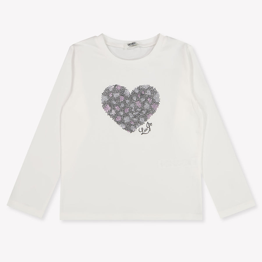 Liu Jo Kinder Meisjes T-Shirt In Wit