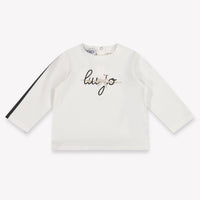 Liu Jo Baby Meisjes T-Shirt In Off White