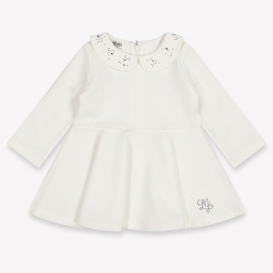 Liu Jo Baby Meisjes Jurk In Off White