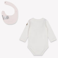 Moncler Baby Unisex Rompertje In Licht Roze