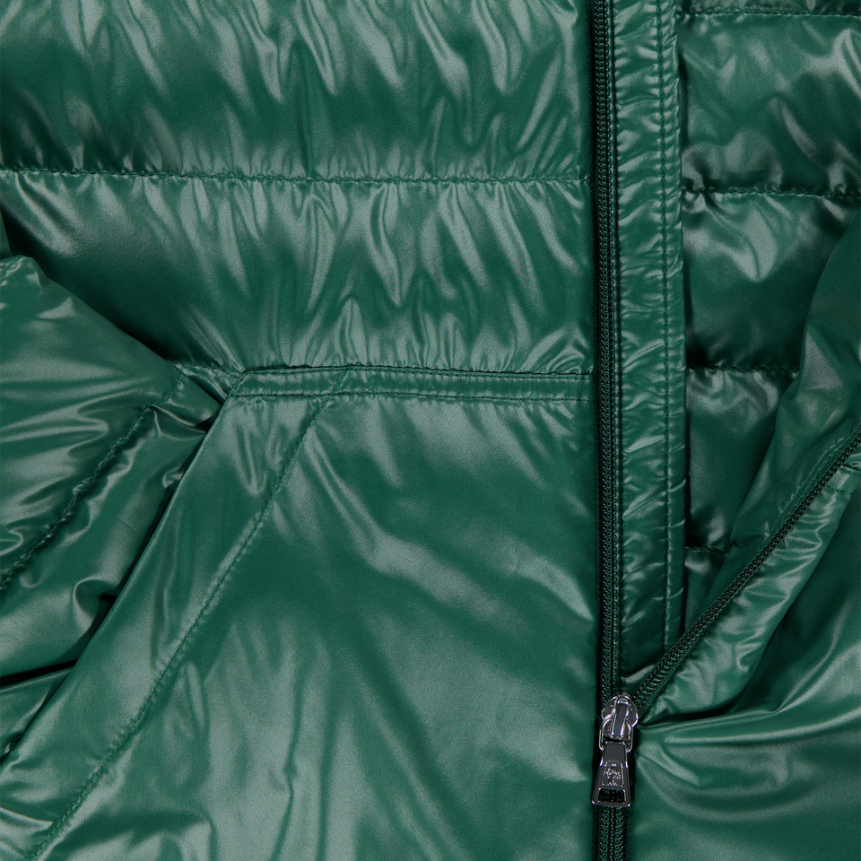 Moncler Bengi Kinder Jongens Tussenjas In Groen