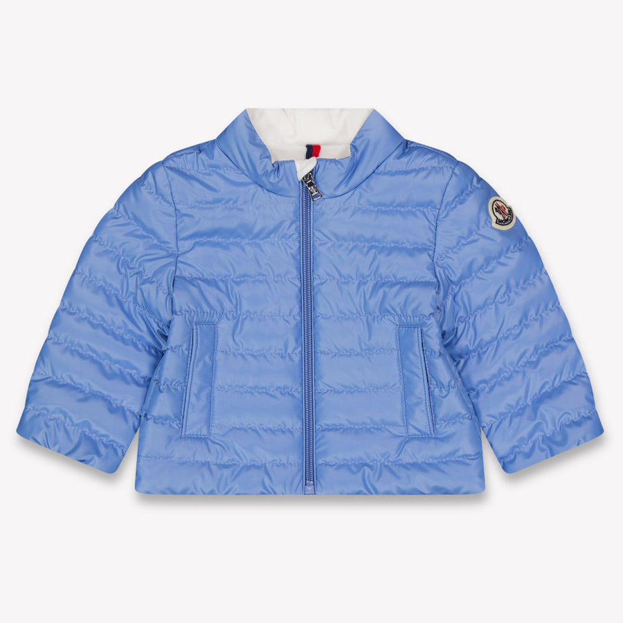 Moncler Kerem Baby Jongens Tussenjas In Licht Blauw