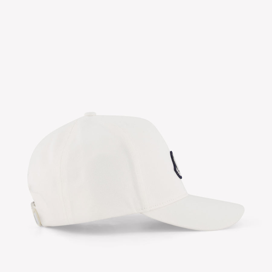 Moncler Kinder Jongens Pet In Wit