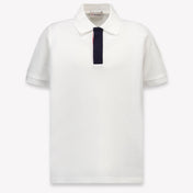 Moncler Kinder Jongens Polo In Wit