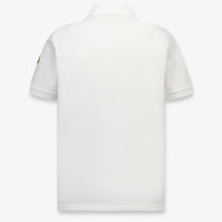 Moncler Kinder Jongens Polo In Wit