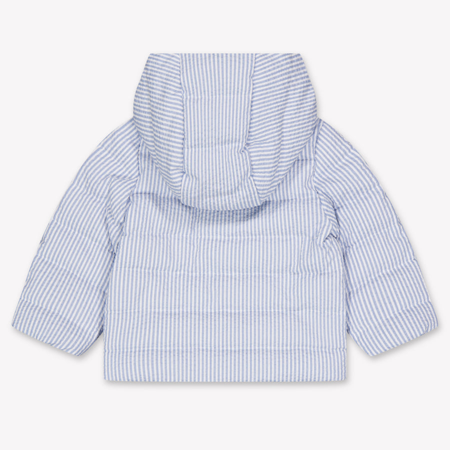 Moncler Haluk Baby Jongens Tussenjas In Licht Blauw