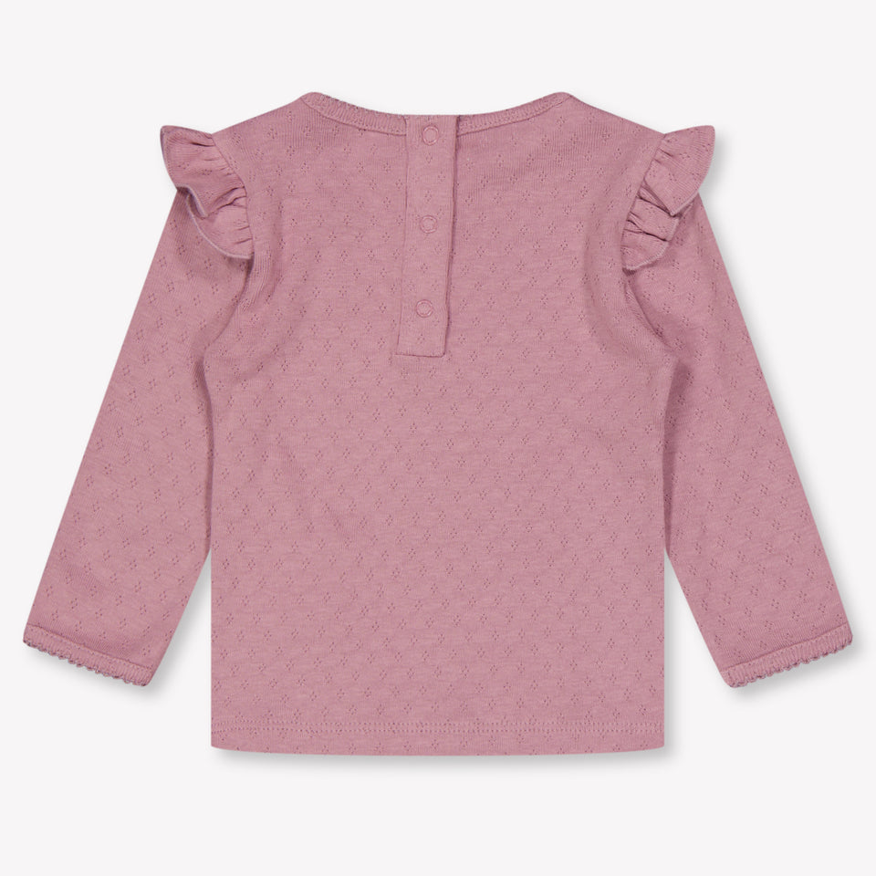 Moncler Baby Meisjes T-Shirt In Roze