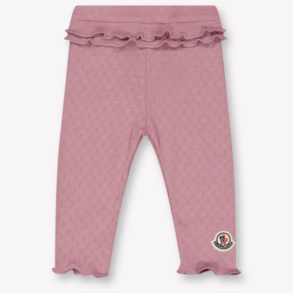 Moncler Baby Meisjes Legging In Roze