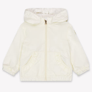 Moncler Nigar Baby Meisjes Zomerjas In Off White