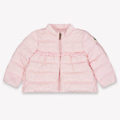 Moncler Nazifene Baby Meisjes Tussenjas In Licht Roze
