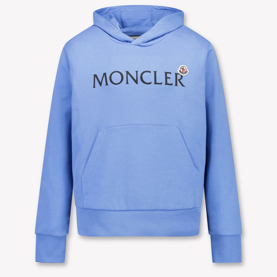 Moncler Boys Sweater in Light Blue