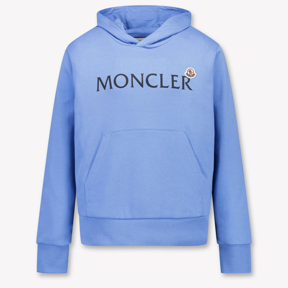 Moncler Kinder Jongens Trui In Licht Blauw