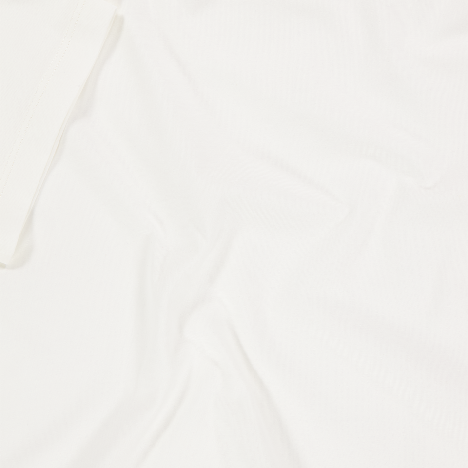 Moncler Kinder Jongens T-Shirt In Wit