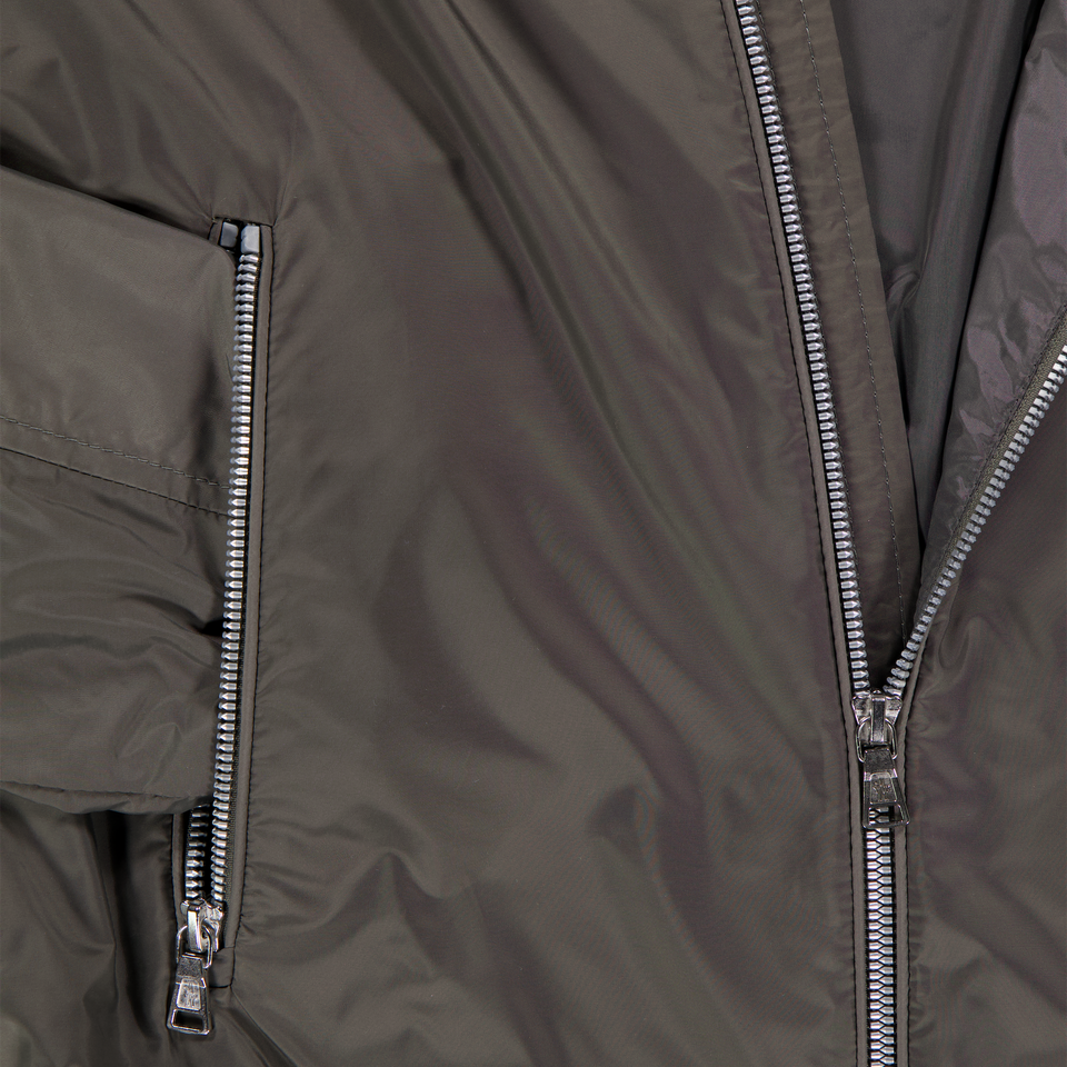 Moncler Hilmi Kinder Jongens Zomerjas In Grijs