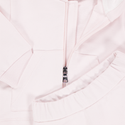 Moncler Baby Meisjes Joggingpak In Licht Roze