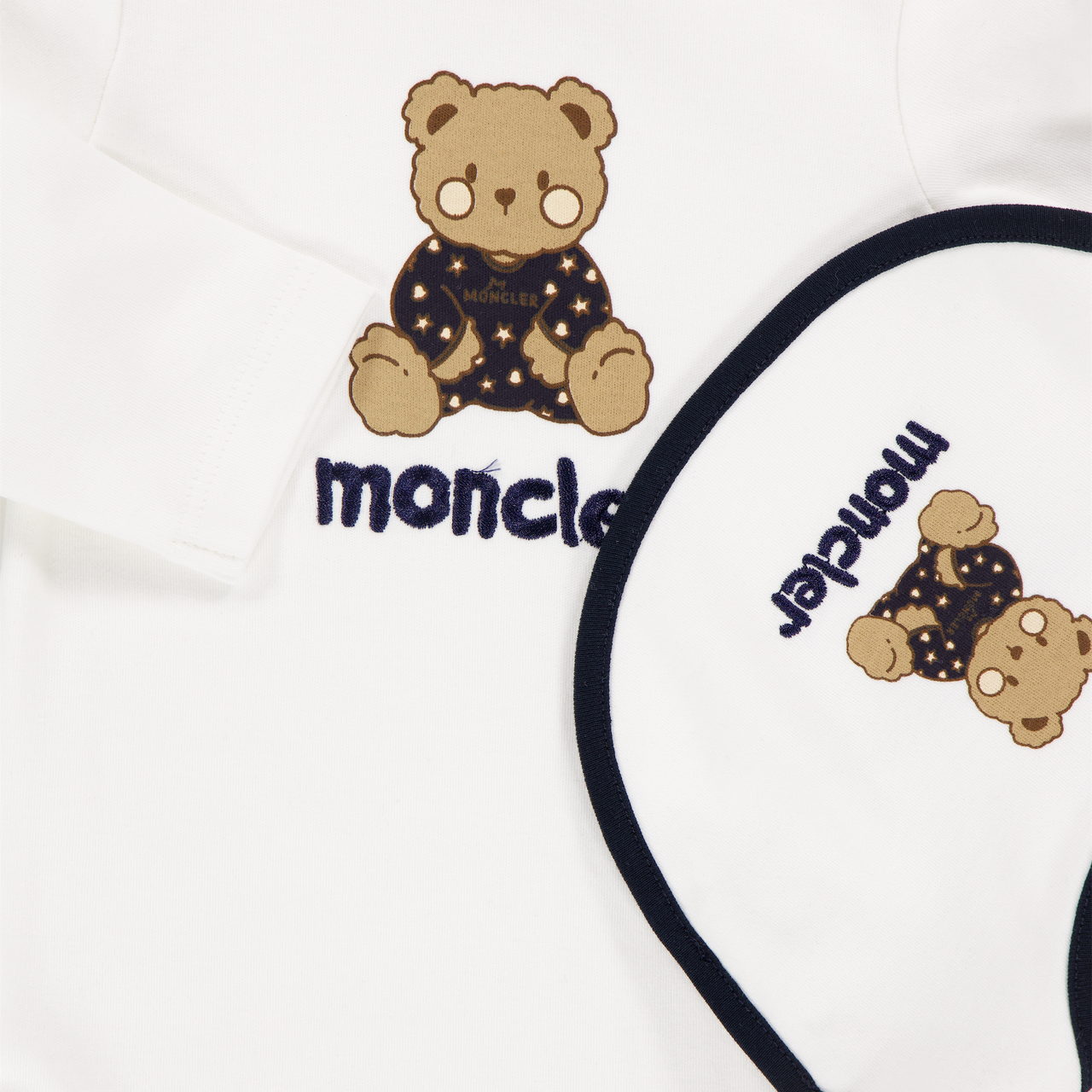 Moncler Baby Unisex Rompertje In Navy