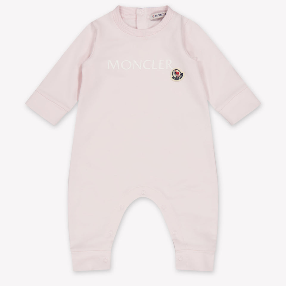 Moncler Baby Meisjes Boxpakje In Licht Roze
