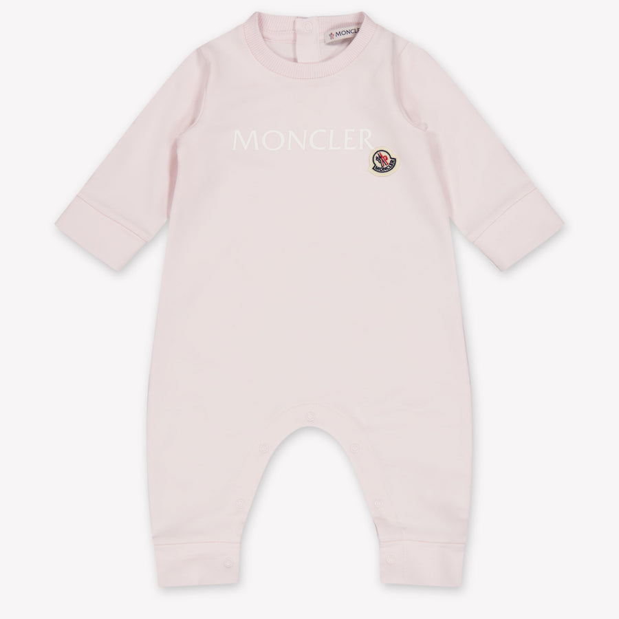 Moncler Baby Meisjes Boxpakje In Licht Roze