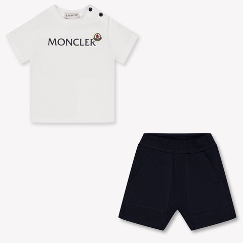 Moncler Baby Jongens Setje In Wit