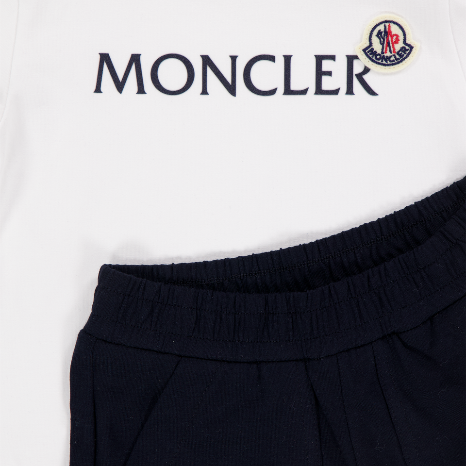 Moncler Baby Jongens Setje In Wit