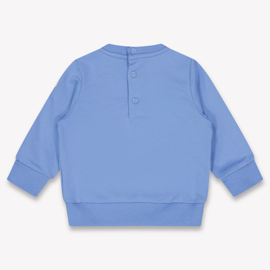 Moncler Baby Jongens Trui In Licht Blauw