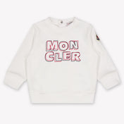 Moncler Baby Jongens Trui In Wit