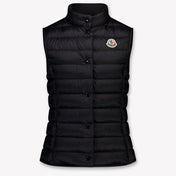 Moncler Liane Kinder Meisjes Bodywarmer In Zwart